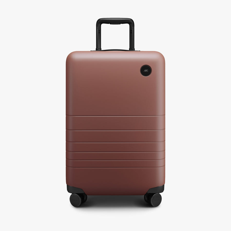 Terracotta | Front view of Carry-On Plus in Terracotta
