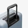 Extended luggage handle view of Carry-On Pro in Blue Haze (thumbnail)