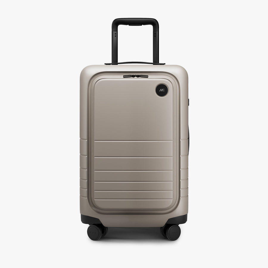 Desert Taupe | Front view of Carry-On Pro in Desert Taupe