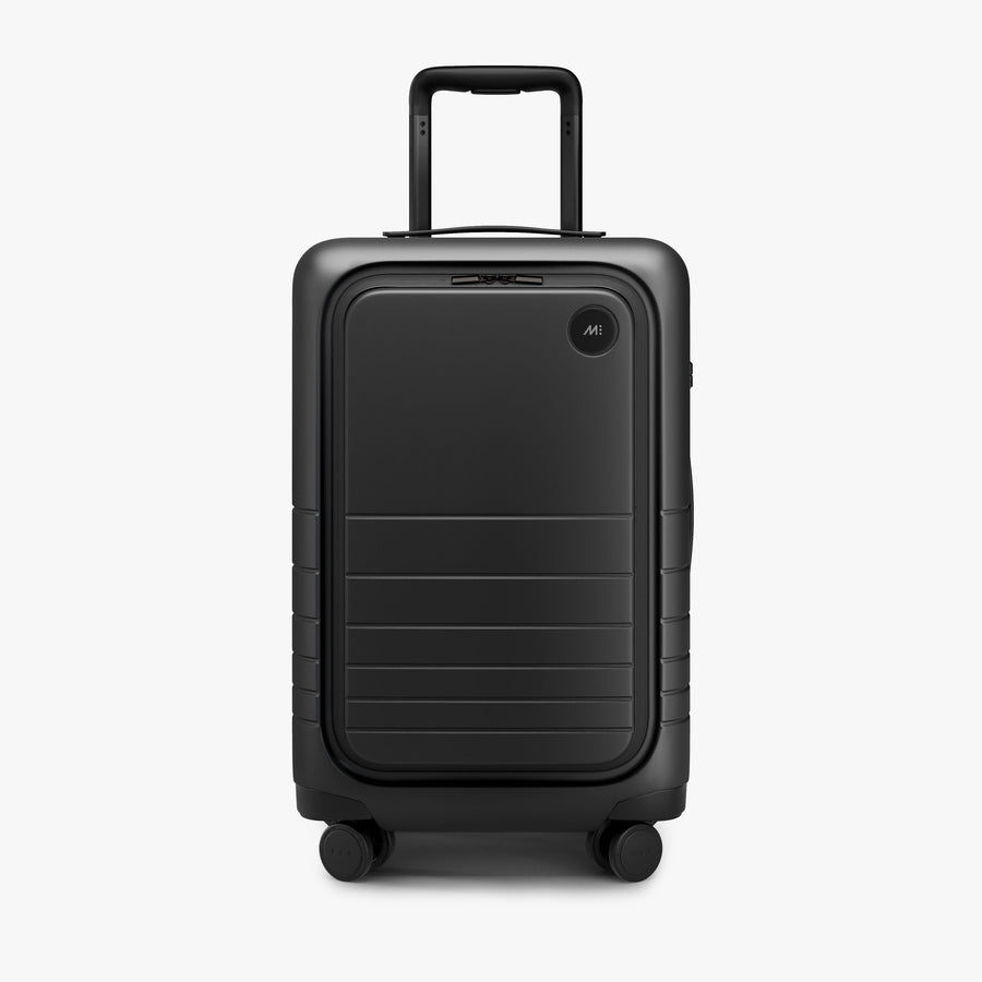 Midnight Black | Front view of Carry-On Pro in Midnight Black