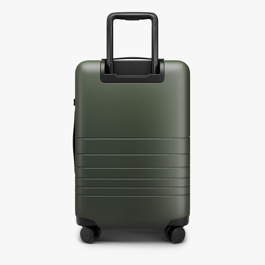 Olive Green | Back view of Carry-On Pro Plus in Olive Green