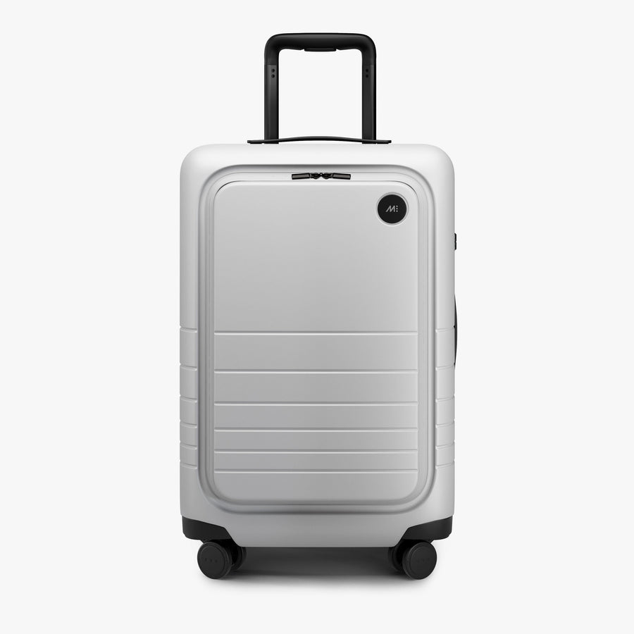 Stellar White | Front view of Carry-On Pro Plus in Stellar White