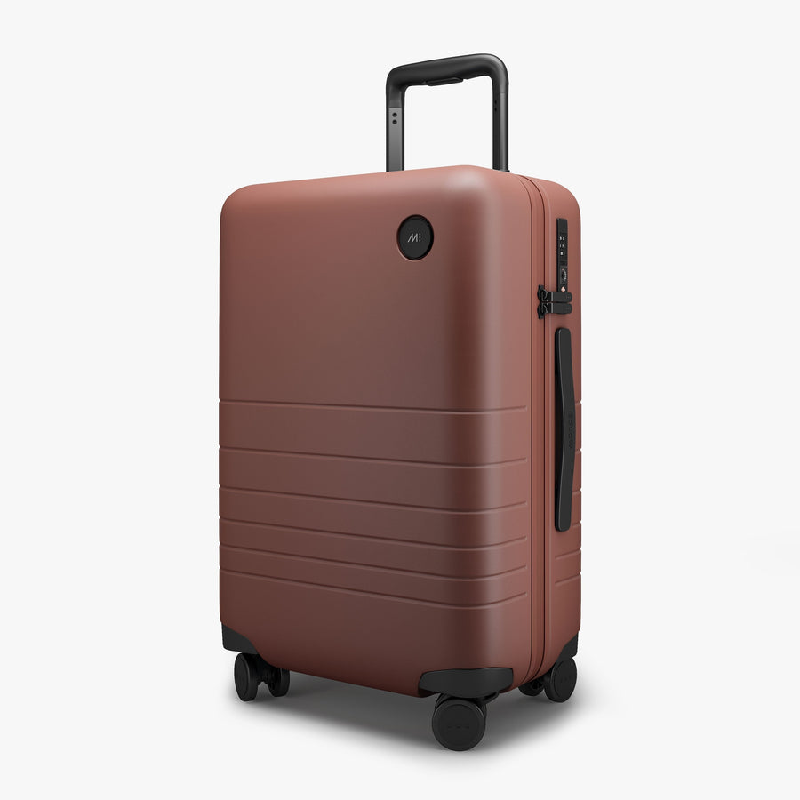 Terracotta | Angled view of Carry-On in Terracotta
