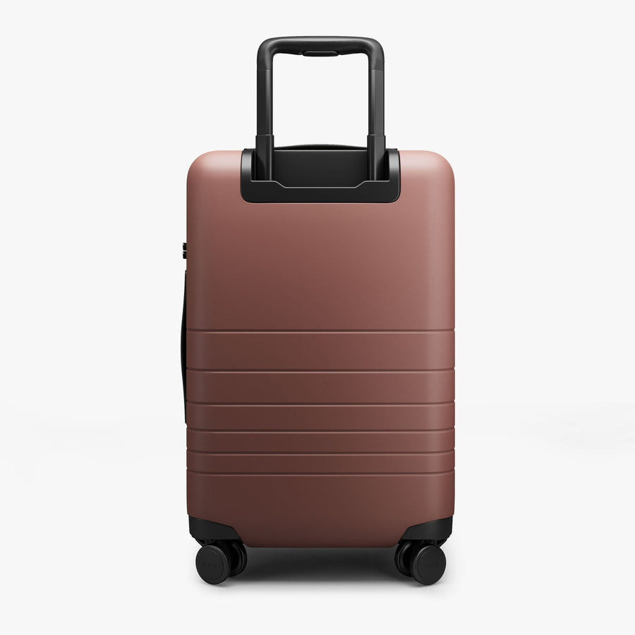 Terracotta | Back view of Carry-On Plus in Terracotta