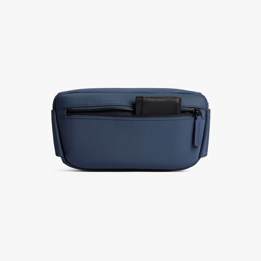 Oxford Blue | Back pouch view of Metro Sling in Oxford Blue