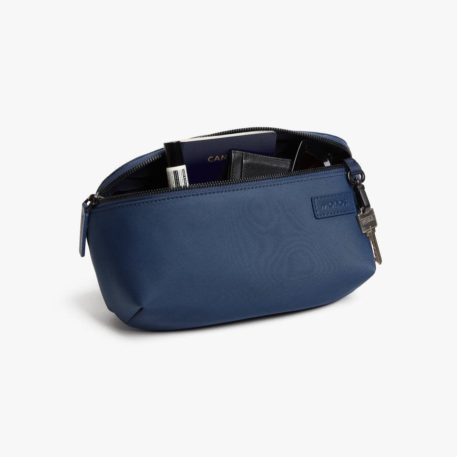 Oxford Blue | Open view of Metro Sling in Oxford Blue