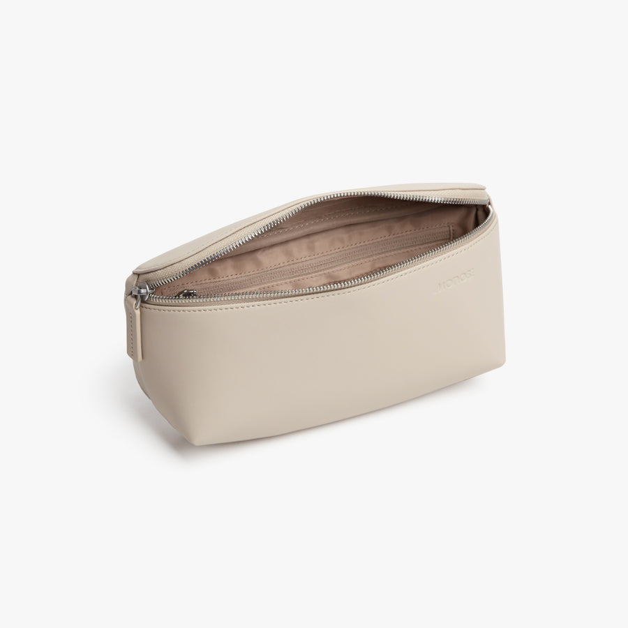 Ivory (Vegan Leather) | Inside view of Metro Sling in Ivory