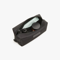Interior front view of Metro Toiletry Case Small in Carbon Black (thumbnail)