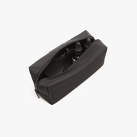 Interior back view of Metro Toiletry Case Small in Carbon Black (thumbnail)