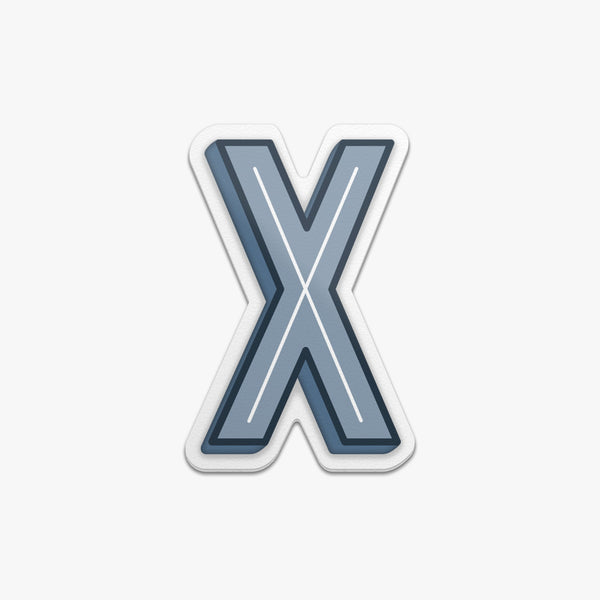 X Sticker Printable Alphabet Stickers, Personalize | Monos Travel Luggage and Bags – Monos ...